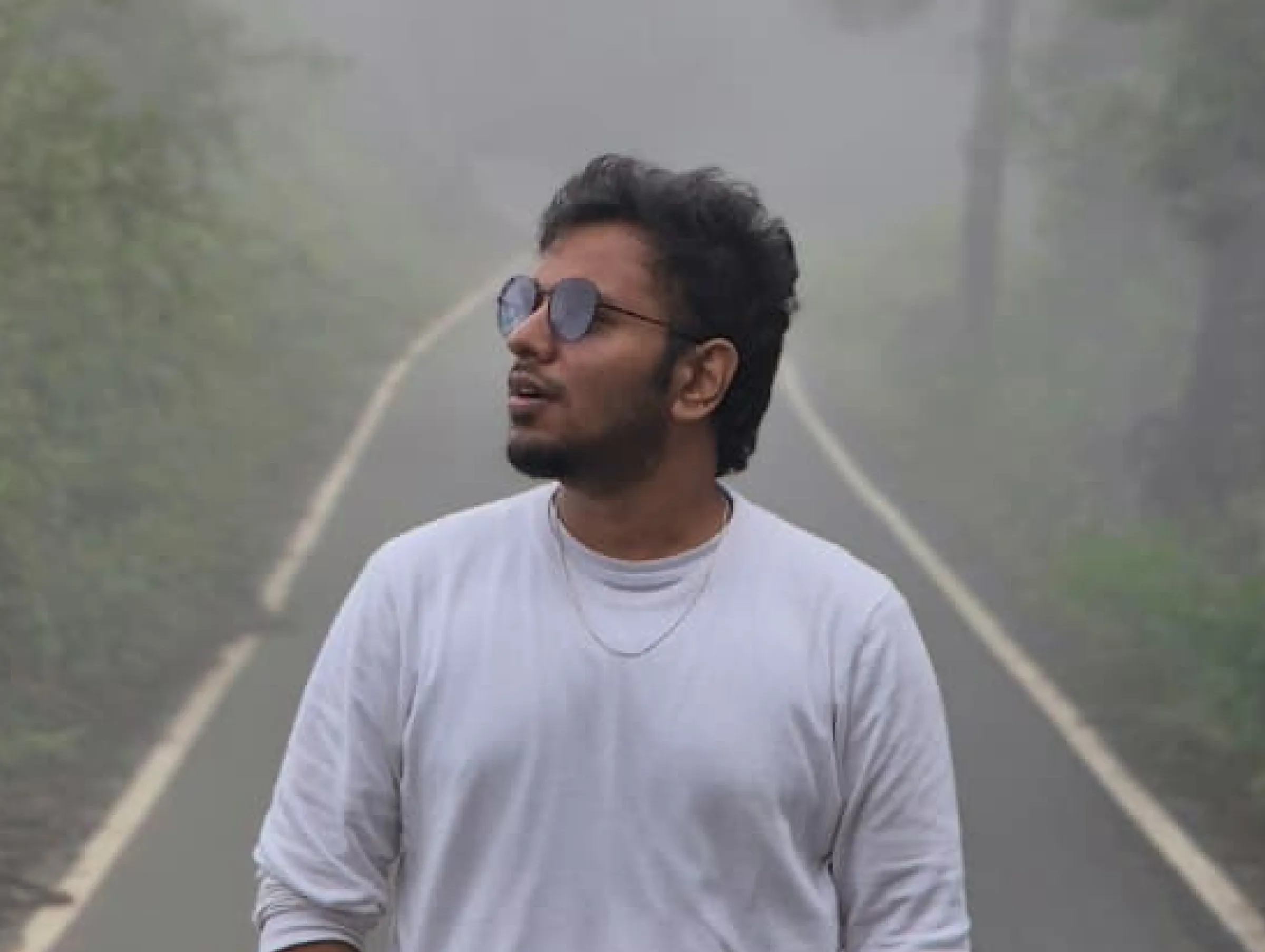 Pranesh - misty road