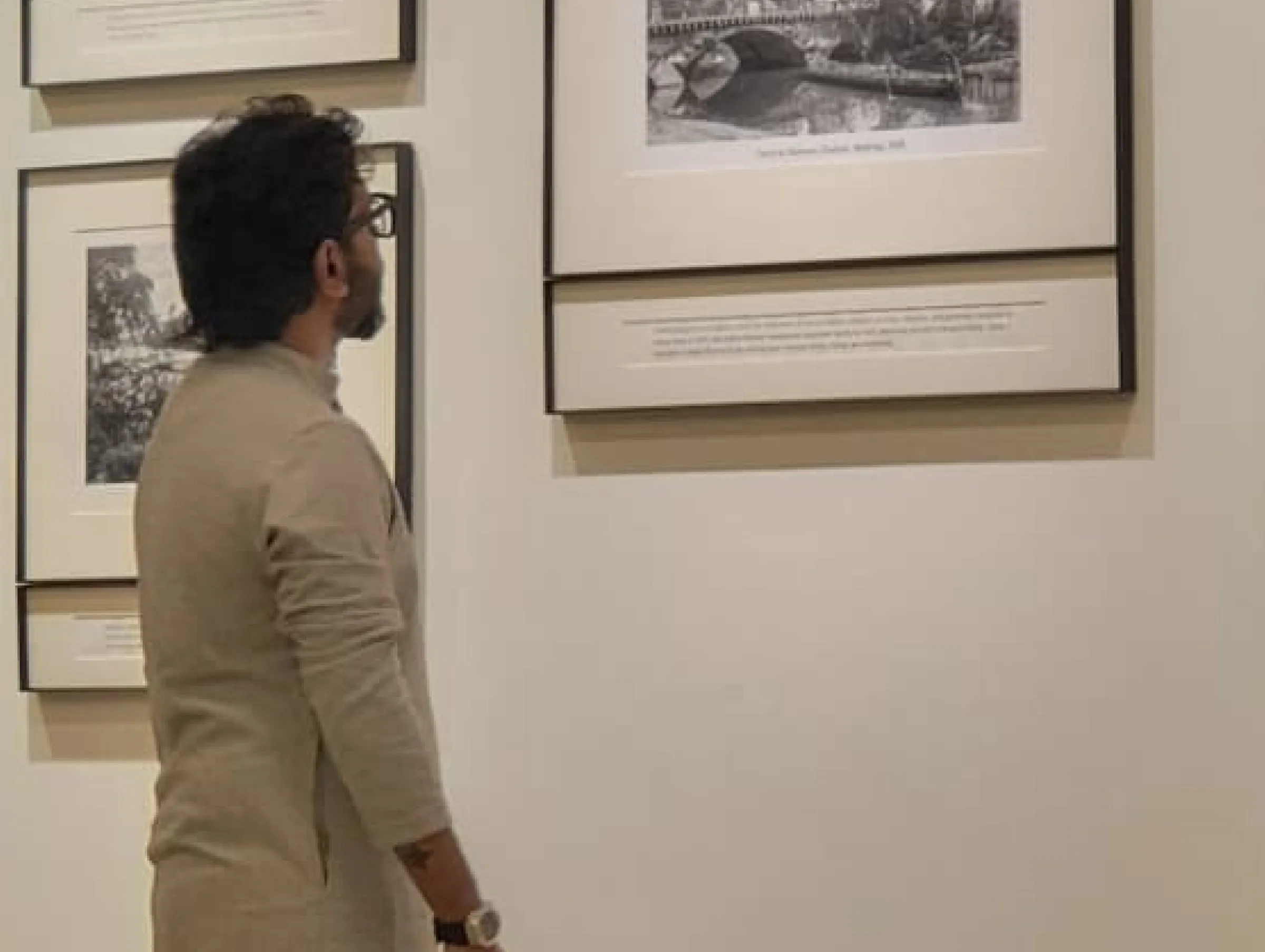 Pranesh - gallery visit