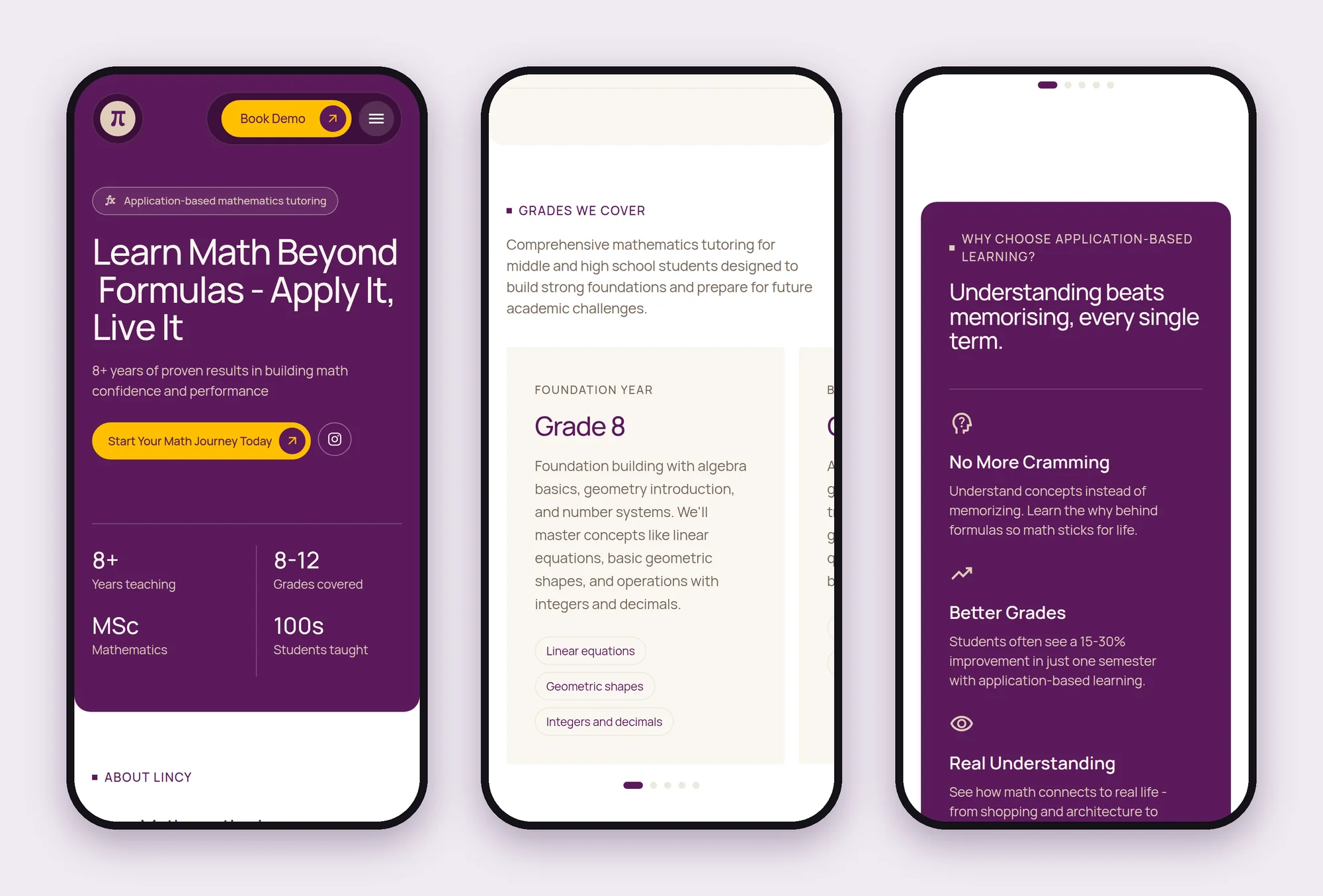 Responsive mobile views